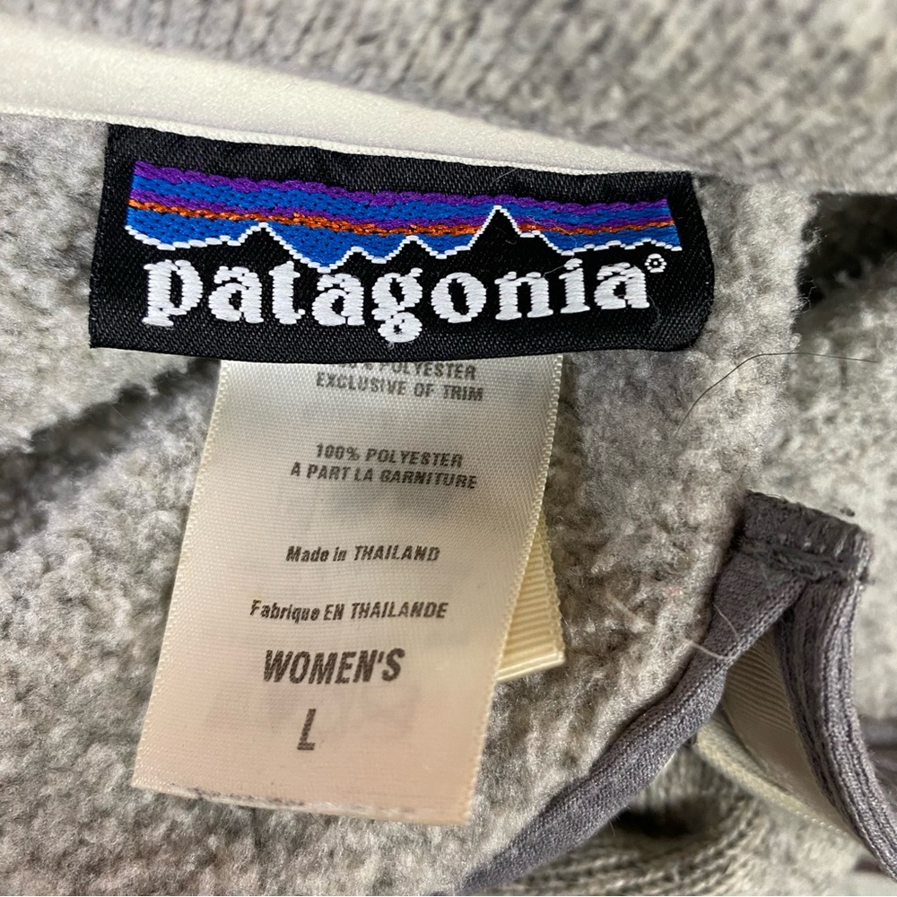 Vintage Patagonia Birch White Better Sweater 1/4 Zip - Picture 4 of 7